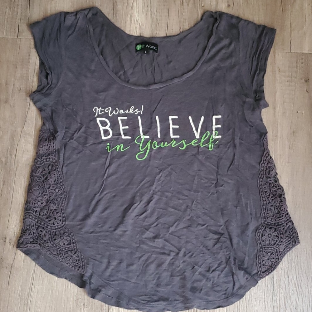 Gray itworks tshirt